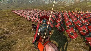 1000 Roman Legionaries vs 1000 Samurai at the Mountain — Clash of Honor and Discipline Mount & Blade