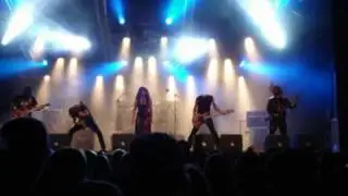 The Devils Blood, Graveyard Shuffle, LIVE Fortarock 2009 (Zoom H2 recording)