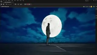 Add a working Moon in Unreal Engine with clear explainations