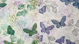 How to stamp a WHOLE SHEET with FLOATING and FLUTTERING butterfly stamps #stampinup #artfulstampin