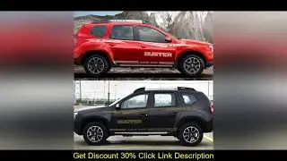 Deal 2pcs Car Side Stickers For Renault Dacia Duster DIY Stylish Reflective Decoration Auto Vinyl F