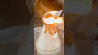 Fire sphere VS bottle of water. #experiencing #firemaking #workingfire #welder #foundry #automobile