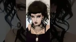oh Why Can't we all be friends ! #goth #gothyoutuber #alternative #gothic #makeup #subscribe