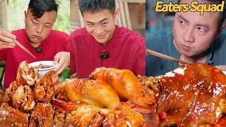 Chicken Wing Squid Blind Box丨food blind box丨eating spicy food and funny pranks