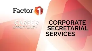 Factor1 Recruitment - Corporate Secretarial Services