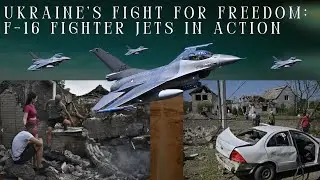 Ukraine's Fight for Freedom: F-16's Intercept Russian Missiles 🚀