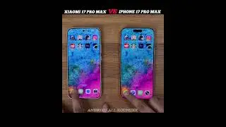 iPhone 17 Pro Max Vs Xiaomi 17 Pro Max Speed test #iphone17promax #xiaomi17pro