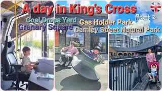 【國王十字車站】最新熱點 Coal Drops Yard | Gas Holder Park | Granary Square | Camley Street Natural Park