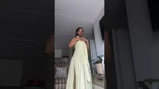 Trying classy long dress ☺️🫠I love it
