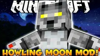 esse mod permite que voc&ecirc; se transforme em um lobisomem (howling moon)
