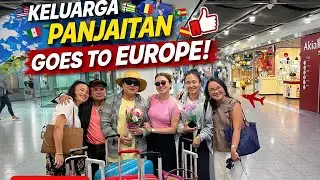 Keluarga Panjaitan goes to Europe 😍😍