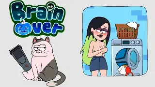 Brain Over - Level 1-60 - Walkthrough, puzzle, conundrum, jigsaw