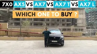 XUV 7XO AX5 vs AX7 vs AX7 Tech vs AX7 Luxury - Which one is Value For Money ?