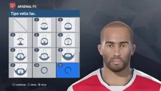 THIERRY HENRY (FRANCE-ARSENAL) PES 2017 PS4