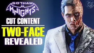 Gotham Knights Cut Content: TWO-FACE Revealed! Datamined Villain Side-Story Deleted Scene
