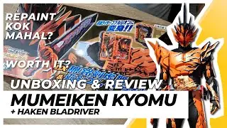 Unboxing + Review DX MUMEIKEN KYOMU & HAKEN BLADRIVER (Bahasa Indonesia) Kamen Rider Falchion 無銘剣虚無