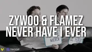 Never have I ever with FlameZ & @ZywOo from @Team_Vitality