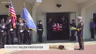 Plainville firefighter laid to rest days after deadly accident