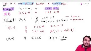 T1 Lec 01 Group Definition & Examples  || BSc 5th Semester Maths || Modern Algebra PU ||