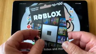 How to Redeem Roblox Gift Card | STEP BY STEP | $10 $20 $100