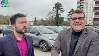 Visite aupr&egrave;s des habitants du quartier du Blosne - Rennes