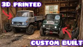 3D PRINTED UNIMOG & CUSTOM MADE UNIMOG (GO GROUP CRAWLING)