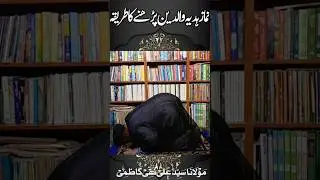 Namaz Hadiya Walidain Ka Practical Tarika | Maulana Syed Ali Naqi Kazmi