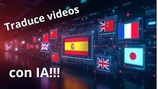 Aprende como TRADUCIR tus VIDEOS con IA a 170 idiomas