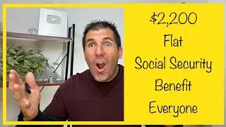 $2,200 Flat Social Security Benefit for Everyone