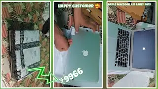 Leptop in just ₹9966🤯 Apple MacBook Air Early2015 A1466 》from cashify 