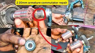 2 20mm hammer drill armature sparking problem || change armature 20mm hammer drill