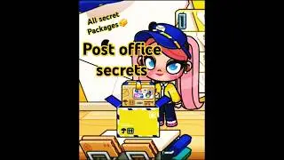 Delivered All Secret packages|post office secret|#avatarworld #pazu #avatar #toca#shorts