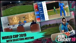 Real Cricket '19 World cup 2019 first Gameplay new update