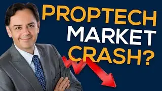 How has the stock market crash impacted PropTech?