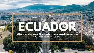 Discover ECUADOR 🇪🇨 the country of the four worlds ! 🗻 🏝 🏖
