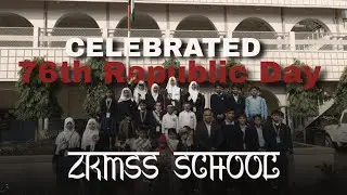 76th Republic day Celebrated in Ziauddin Khan Memorial School Badharia Azamgarh