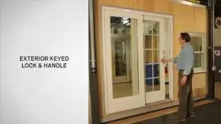 Identifying the Parts of a Gliding Door | Andersen Windows