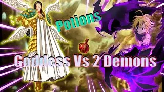 Roblox|Holy War 3|Potions|Goddess Vs 2 Claw Demons|New Codes