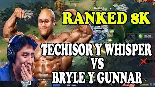 TECHISOR Y WISPER DESBENDAN A BRYLE Y GUNNAR EN RANKED INMORTAL 8K