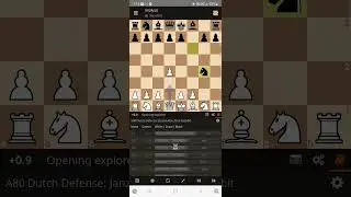 London System Trap vs Dutch Defense