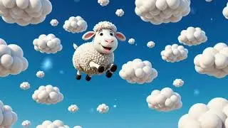 Jumping Sheep and Number Clouds | Fun Counting Song for Kids (1 to 5)