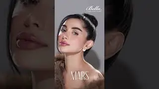 New Colored Contacts From Bella -  Bella Mars Closeup Look on Brown Eyes
