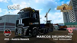 Euro Truck Simulator 2 - 100% do Mapa Explorado! # 53 - Austria Rework