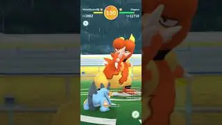 Water types Swampert and Kyogre Vs. Magmar Raid