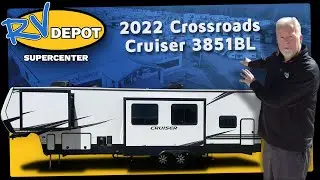 Upgrade Your Road Trip: 2022 Crossroads Cruiser 3851BL #rv #rvlife #travel #explore #rvdepot