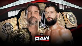 Ambulance Match - CM Punk vs Finn Balor Full Match WWE RAW Highlights