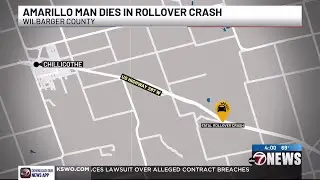 Amarillo man dies in Wilbarger County rollover crash