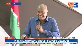'We Must Work Collectively to Tackle Governance Issues' CS John Mbadi Delivers ELECTRIC Address