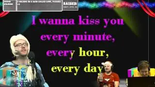 Sjin singing I Believe In A Thing Called Love #YogJam