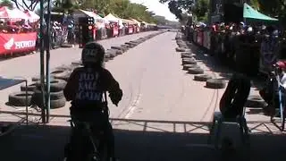 Drag Bike Kediri   Detik Detik Aji Live Jatuh Jungkir Balik Sadis 2016